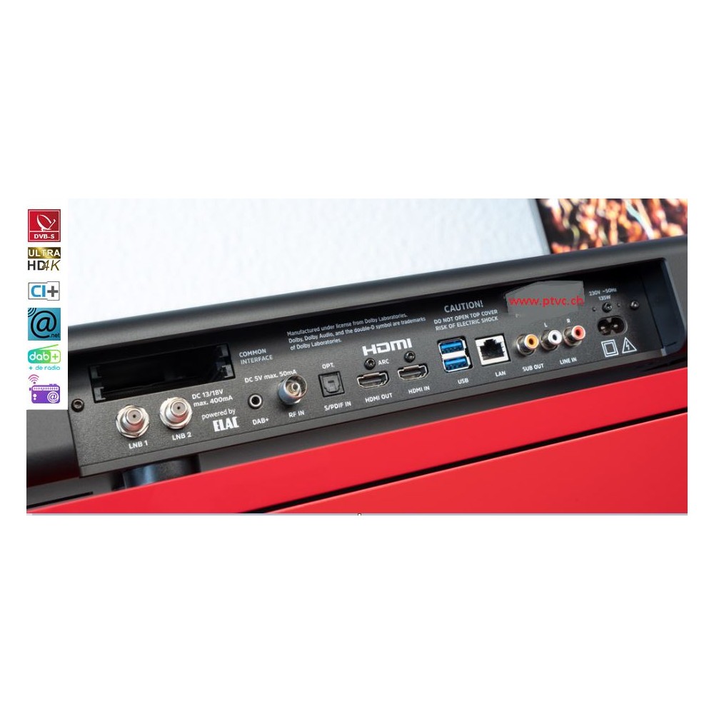 SAt TV 4K CI receiver and Sonat 1 Sound Bar -  - Pay Tv