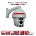Video surveillance motorized AUTO TRACKING PTZ camera